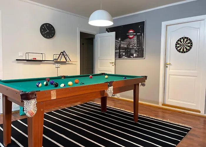 Middle Of The Town -billiard And Sauna At Bertis 15 Apartment Stavanger